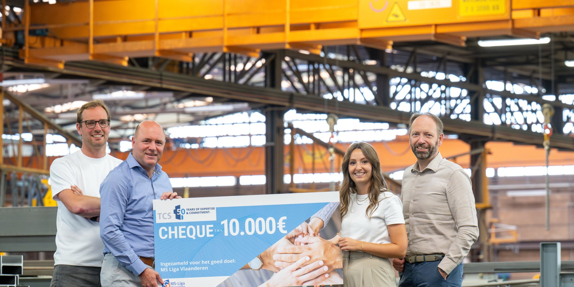 Wauw! TCS zamelt 10.000 euro in voor MS-Liga Vlaanderen!