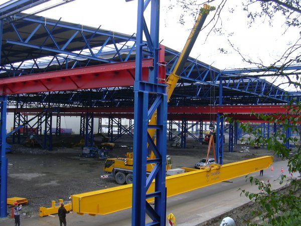 Turnkey projects_Steelworks_Cranes_Arcelor Mittal