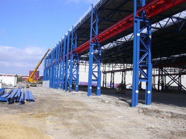 Turnkey projects_Steelworks_Cranes_Arcelor Mittal