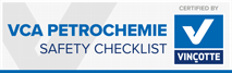 Bescheinigung VCA petrochemie – TCS – Timmers